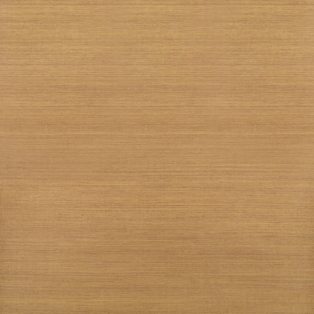 Schumacher Hemp Shimmer Gold Shimmer Wallpaper