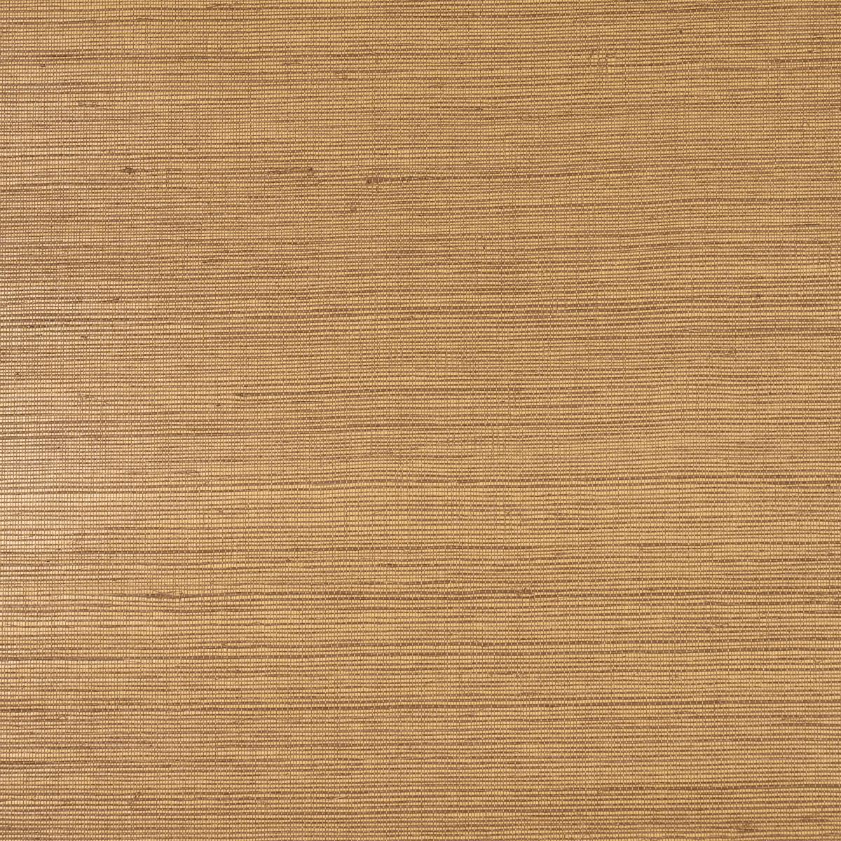Schumacher Hemp Shimmer Gold Shimmer Wallpaper