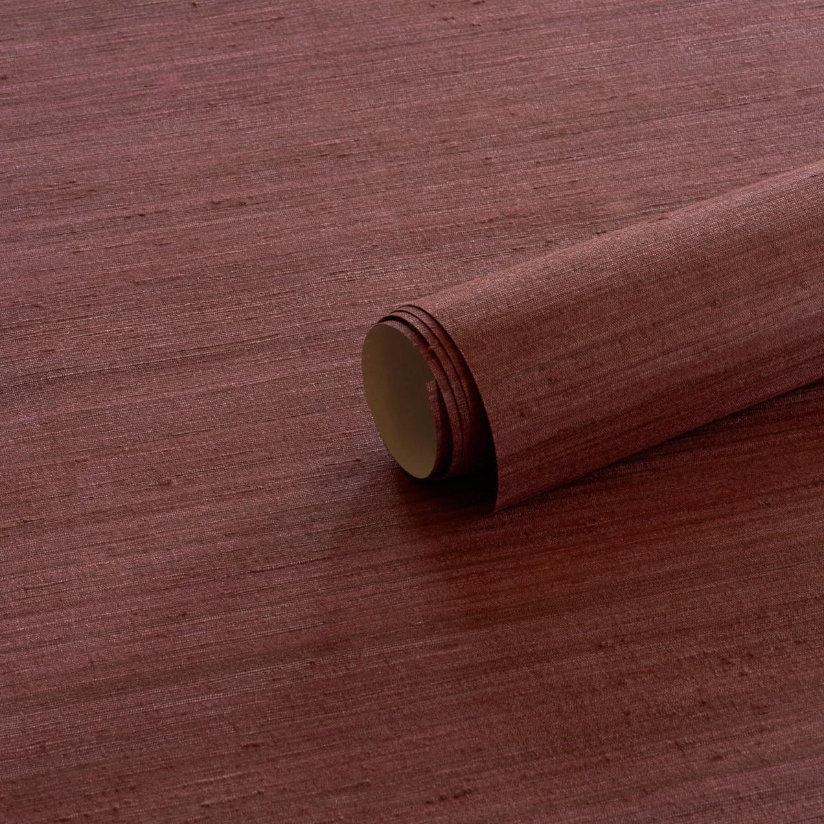 Schumacher Shaded Silk Crimson Wallpaper