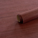 Schumacher Shaded Silk Crimson Wallpaper