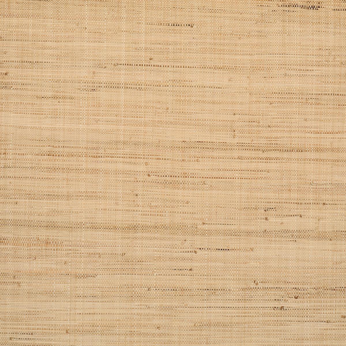 Schumacher Namu Raffia & Abaca Weave Light Natural Wallpaper