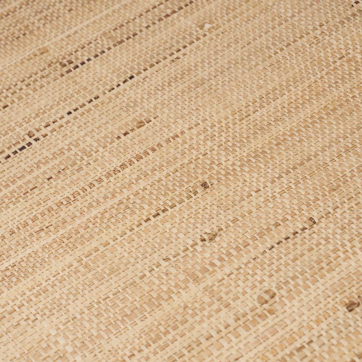 Schumacher Namu Raffia & Abaca Weave Light Natural Wallpaper