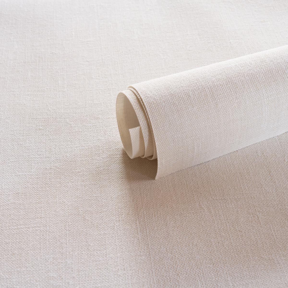 Schumacher Bori Jute Weave Bleached Wallpaper