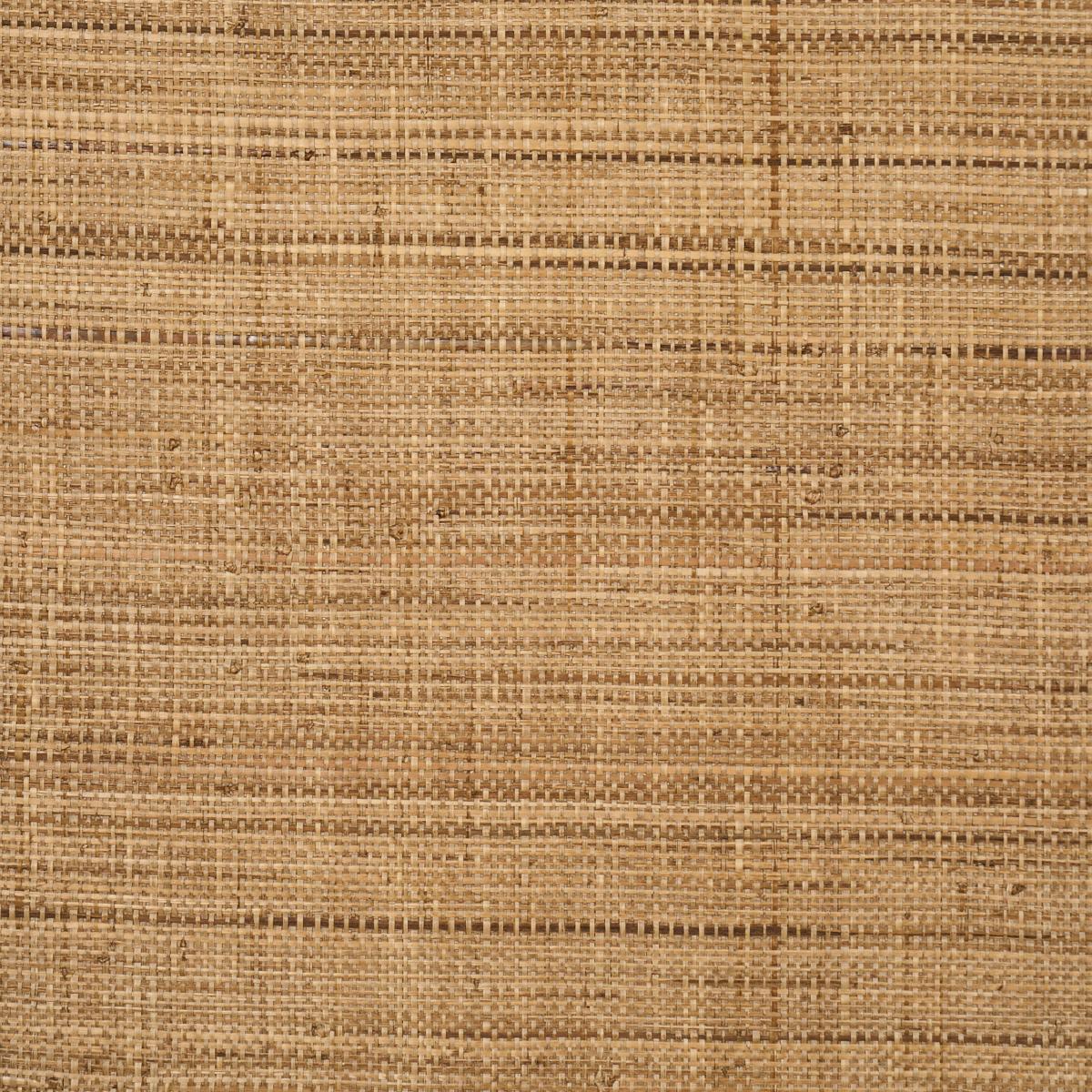 Schumacher Namu Raffia & Abaca Weave Natural Wallpaper
