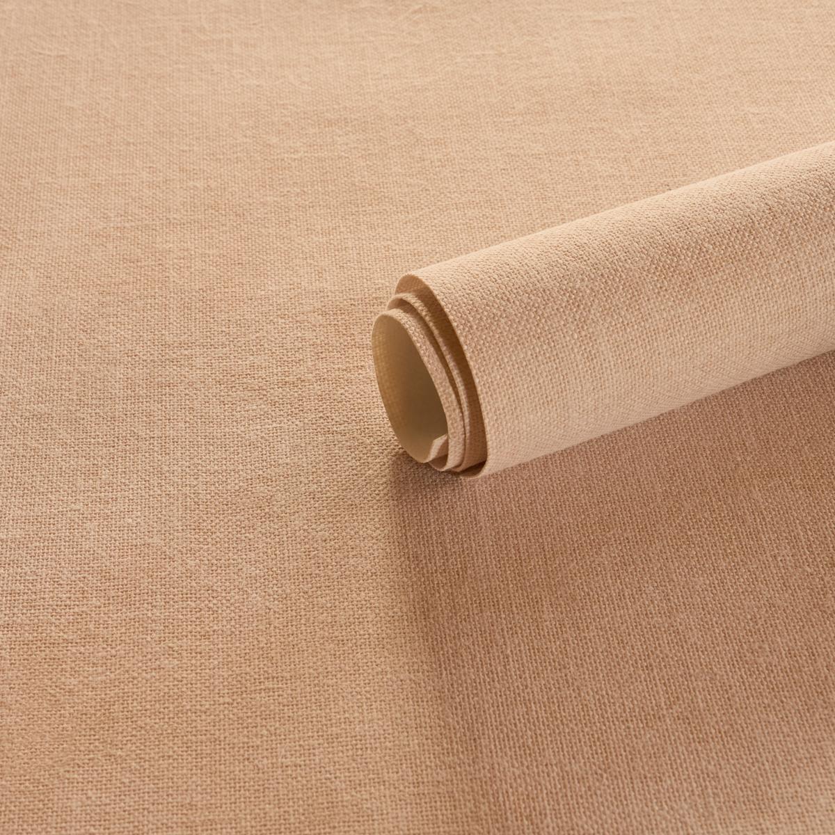 Schumacher Bori Jute Weave Buff Wallpaper