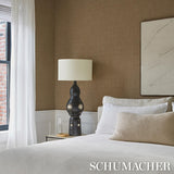 Schumacher Bori Jute Weave Natural Wallpaper