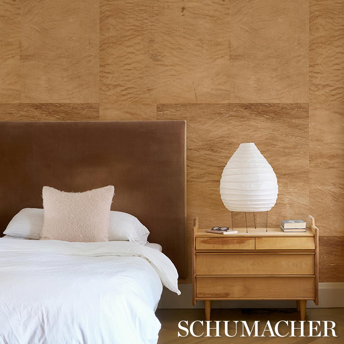 Schumacher Mulberry Paper Natural Wallpaper