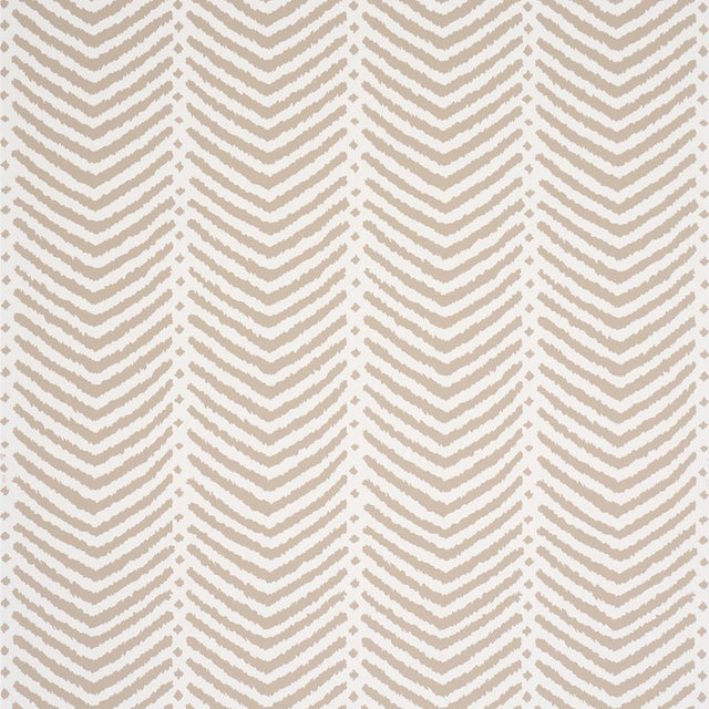 Schumacher La Jolla Neutral Wallpaper