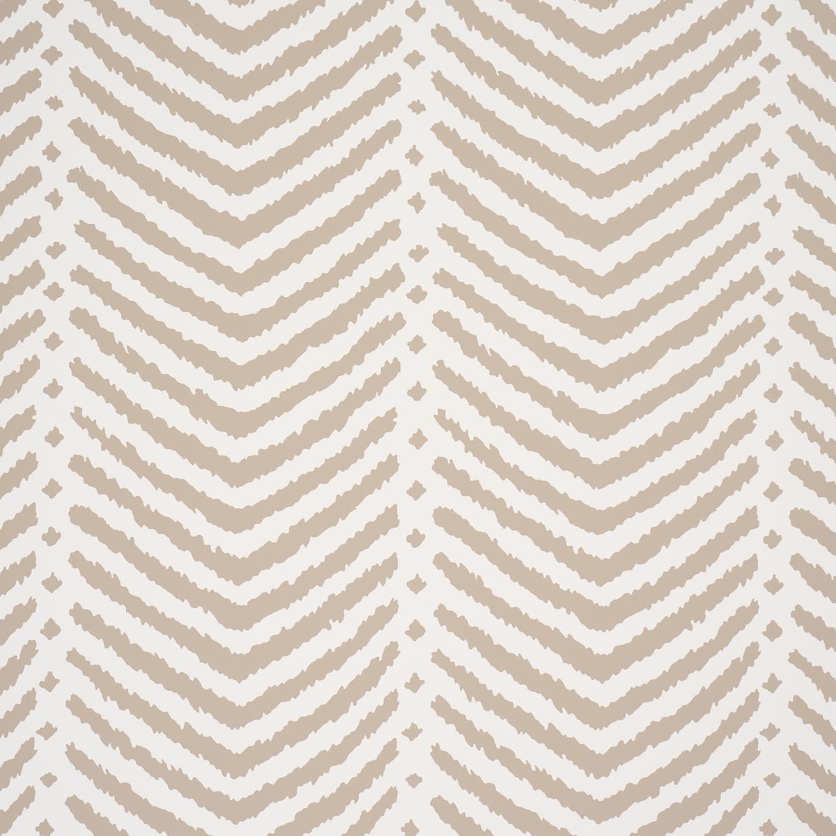 Schumacher La Jolla Neutral Wallpaper