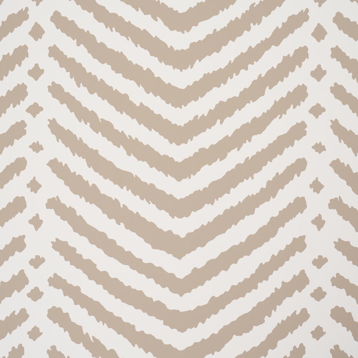 Schumacher La Jolla Neutral Wallpaper