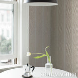 Schumacher La Jolla Neutral Wallpaper