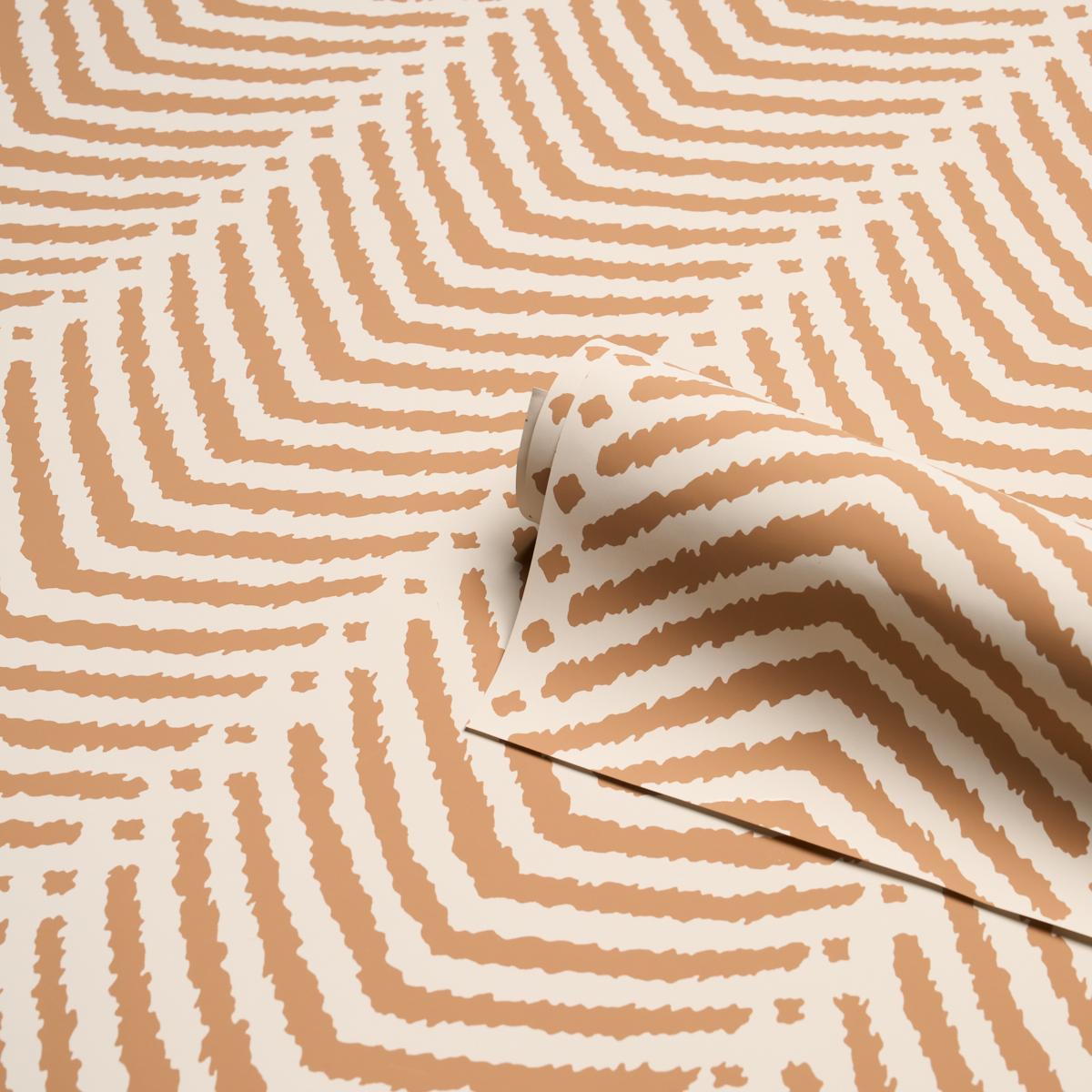 Schumacher La Jolla Spice Wallpaper