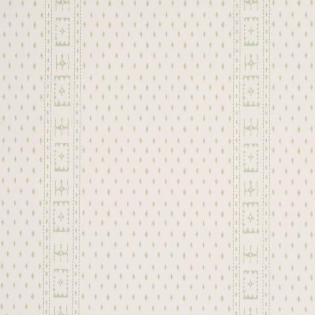 Schumacher Indah Batik Sage Wallpaper