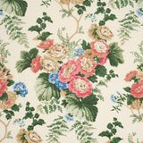 Schumacher Wycombe Park Red & Blue Wallpaper