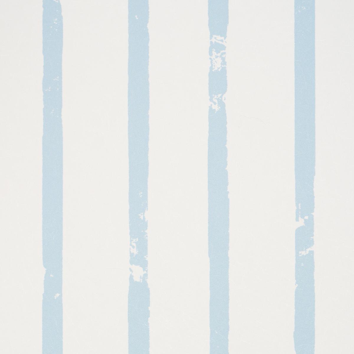 Schumacher Springs Stripe Sky Wallpaper
