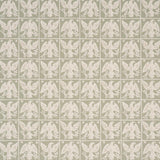 Schumacher Barton'S Eagle Hand Print Green Wallpaper