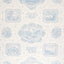 Schumacher Century Scenic Toile Blue Wallpaper