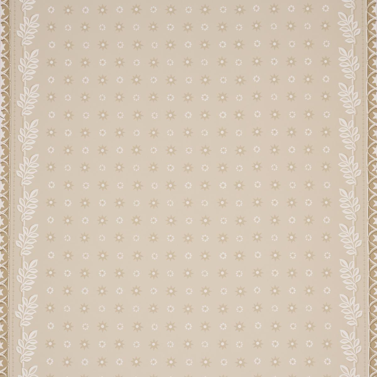 Schumacher Astor Neutral Wallpaper