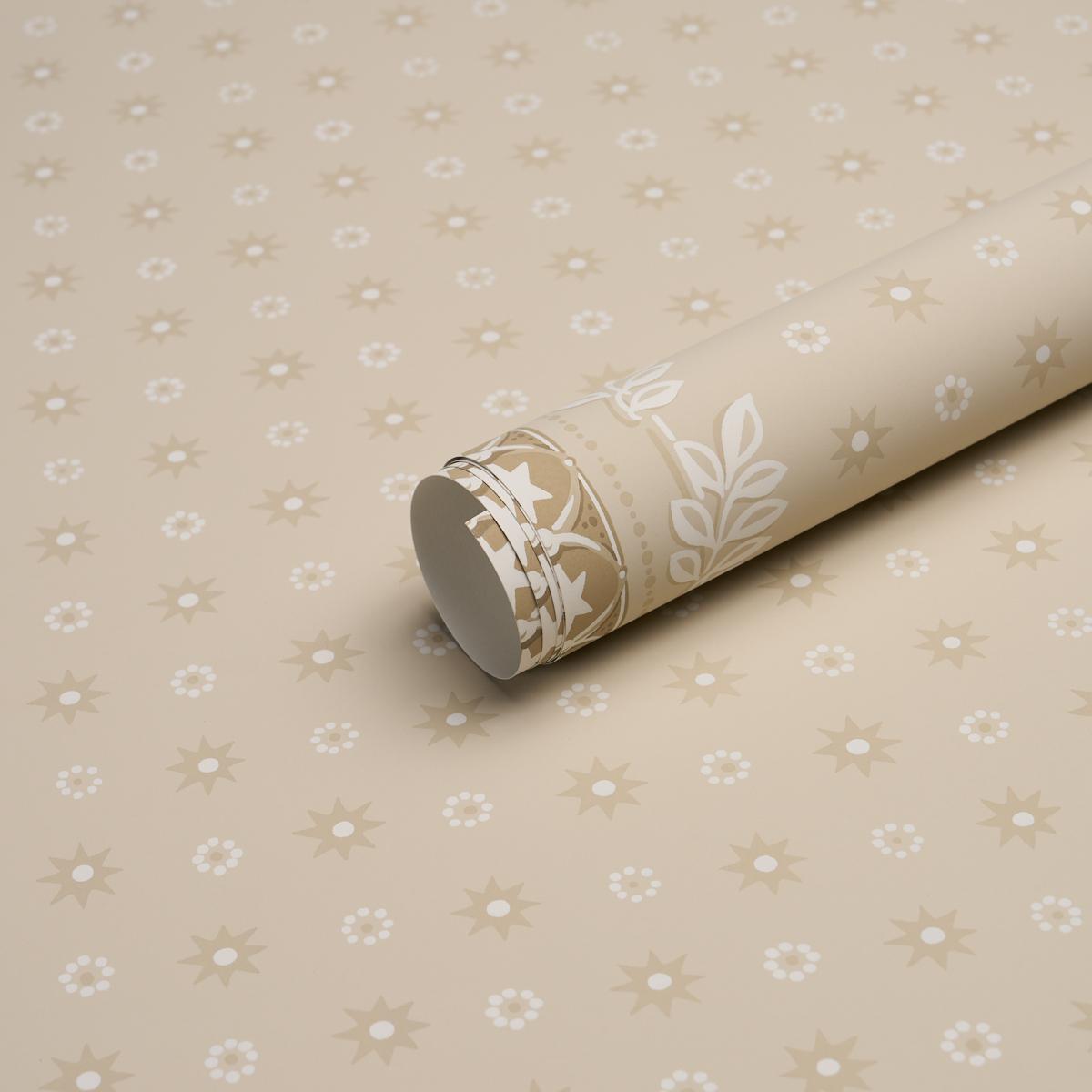 Schumacher Astor Neutral Wallpaper