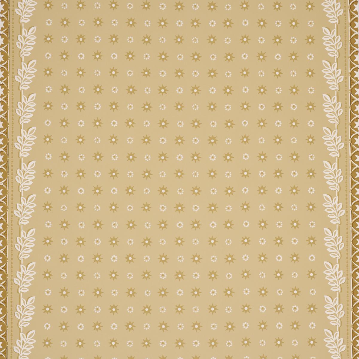 Schumacher Astor Yellow Wallpaper