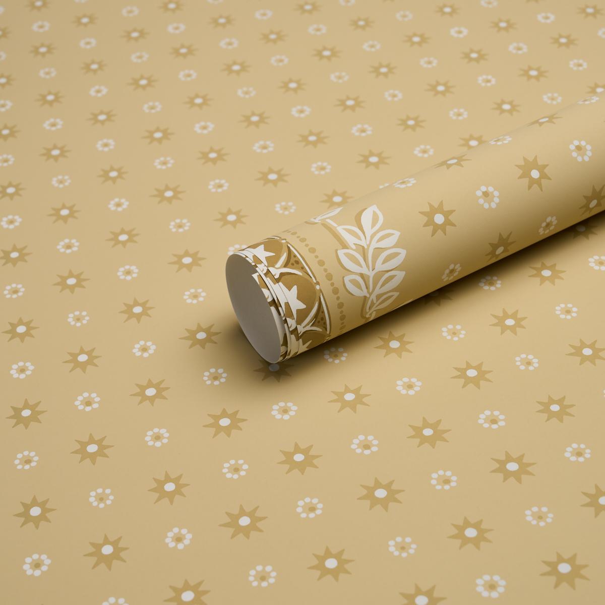 Schumacher Astor Yellow Wallpaper
