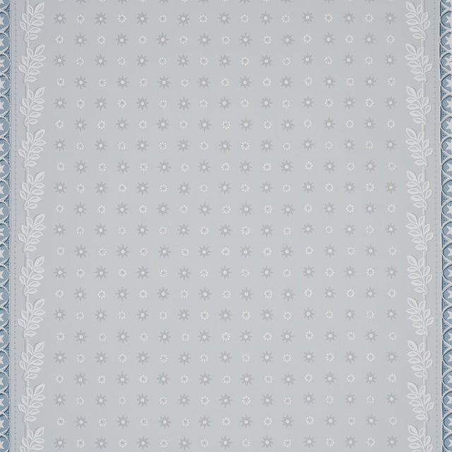 Schumacher Astor Blue Wallpaper