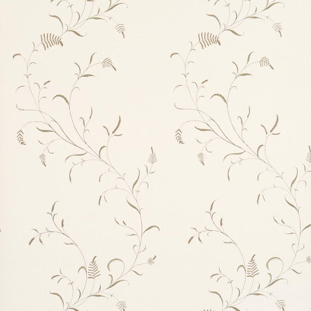 Schumacher Winding Wheat Neutral Wallpaper