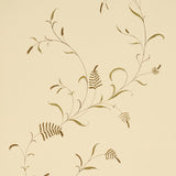 Schumacher Winding Wheat Yellow Wallpaper