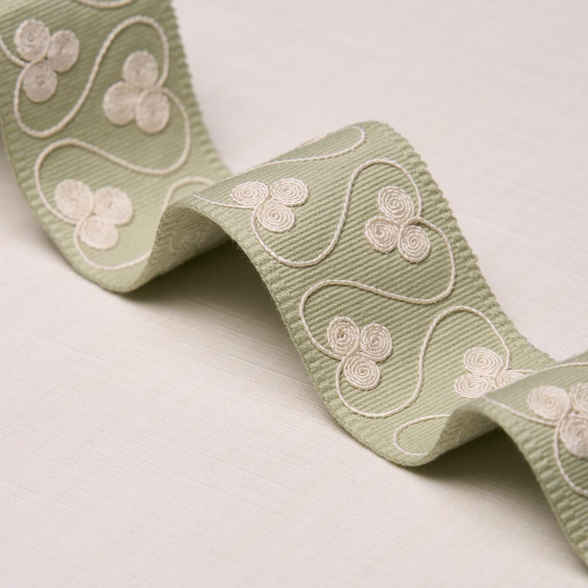 Schumacher Celadon Coquette Tape