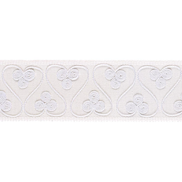 Schumacher White Coquette Tape