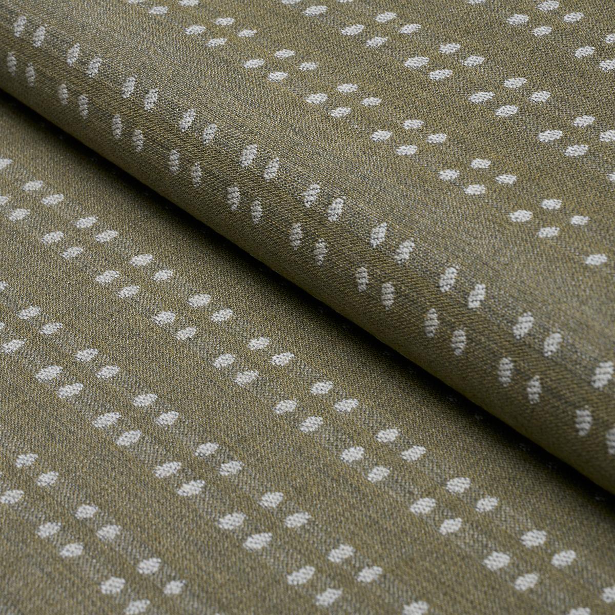 Schumacher Bolsa Indoor/Outdoor Olive Fabric