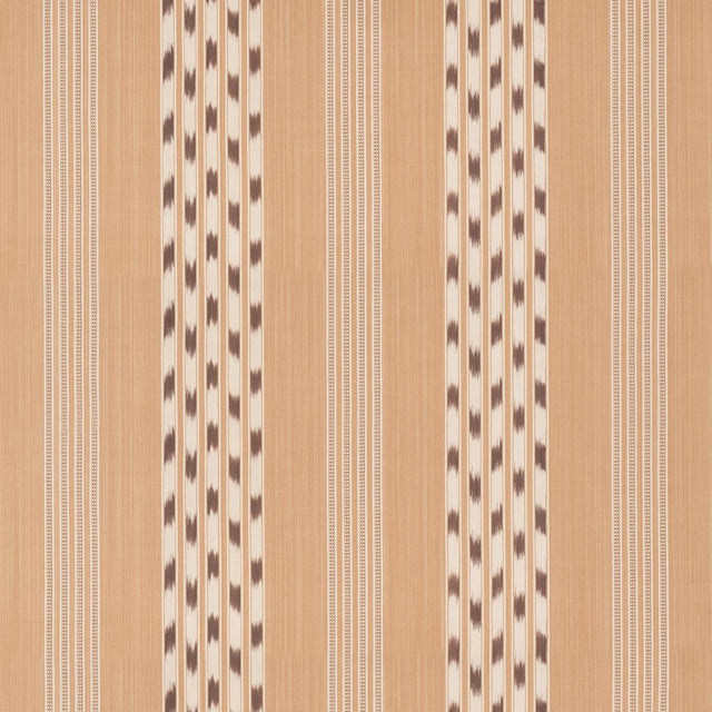 Schumacher Deja Stripe Ochre Fabric