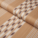 Schumacher Deja Stripe Ochre Fabric