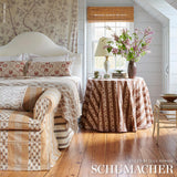 Schumacher Deja Stripe Ochre Fabric