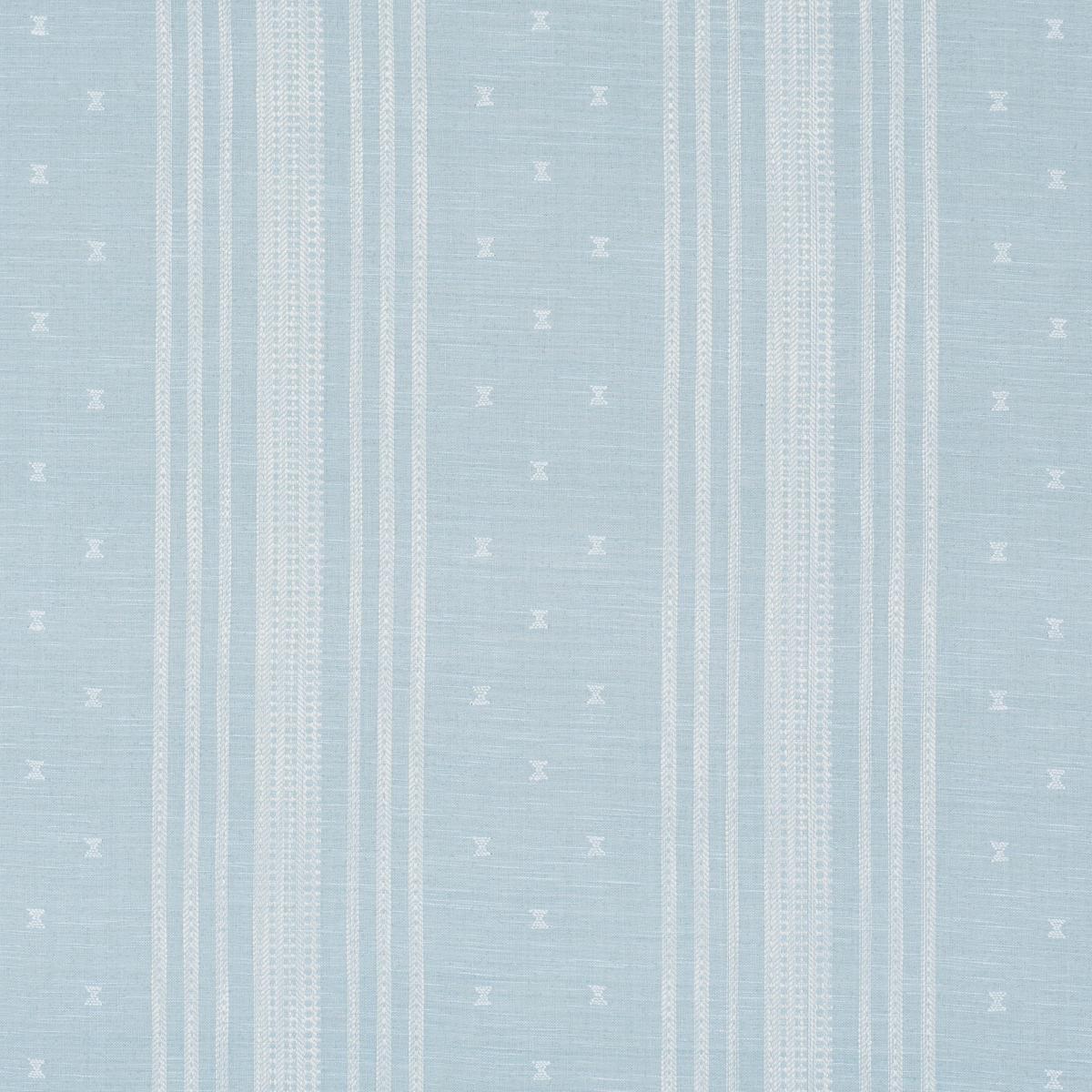 Schumacher Imara Stripe Sky Fabric