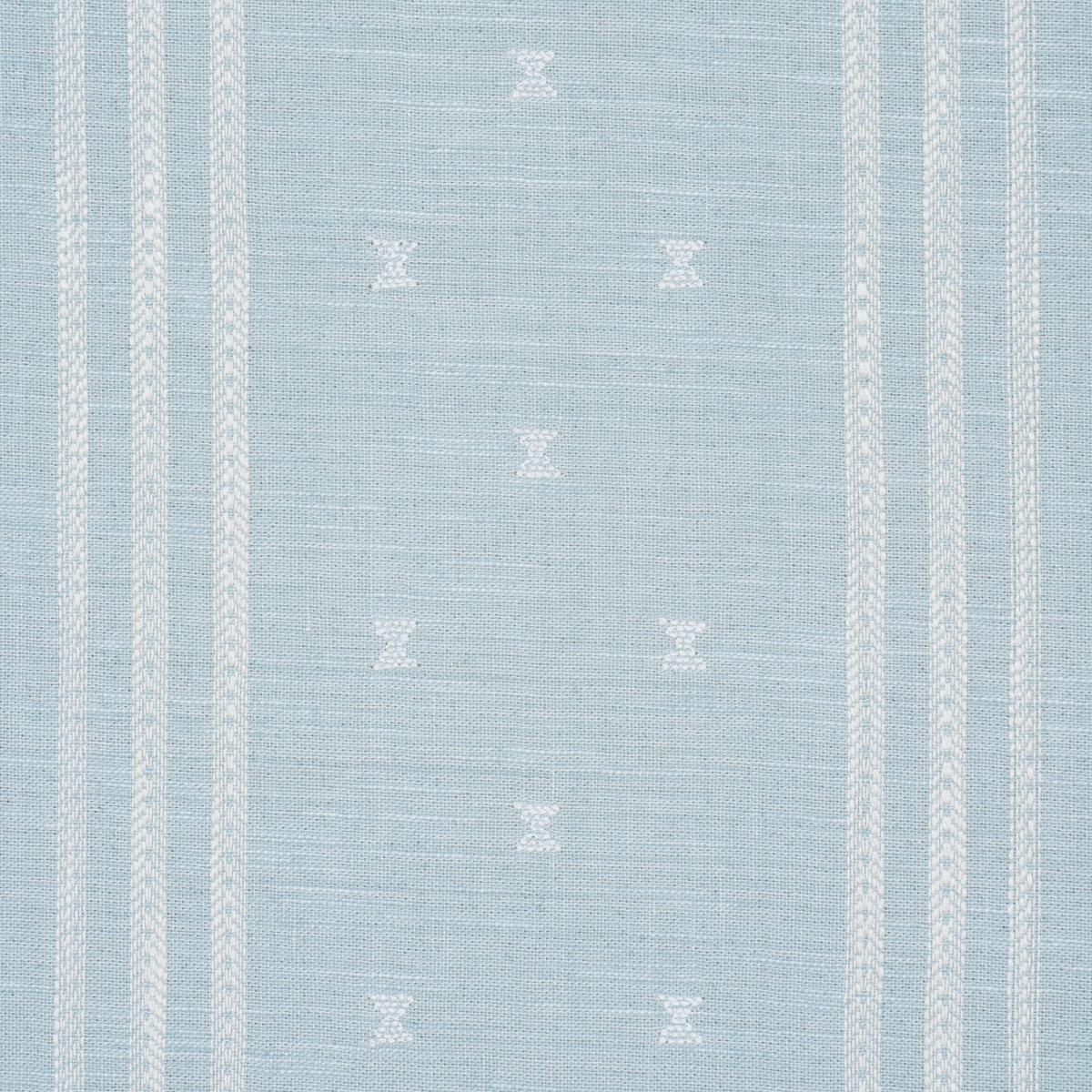 Schumacher Imara Stripe Sky Fabric
