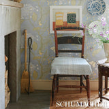 Schumacher Imara Stripe Sky Fabric