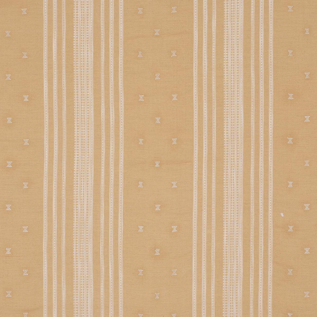 Schumacher Imara Stripe Ochre Fabric