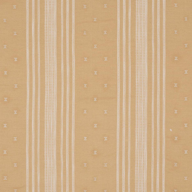 Schumacher Imara Stripe Ochre Fabric