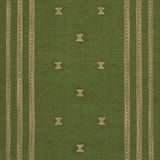 Schumacher Imara Stripe Green Fabric