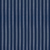 Schumacher Jonah Stripe Indigo Fabric