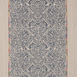 Schumacher Orion Embroidery Indigo Fabric