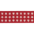 Schumacher Red Astra Block Print Tape