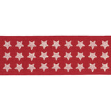 Schumacher Red Astra Block Print Tape