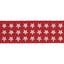 Schumacher Red Astra Block Print Tape