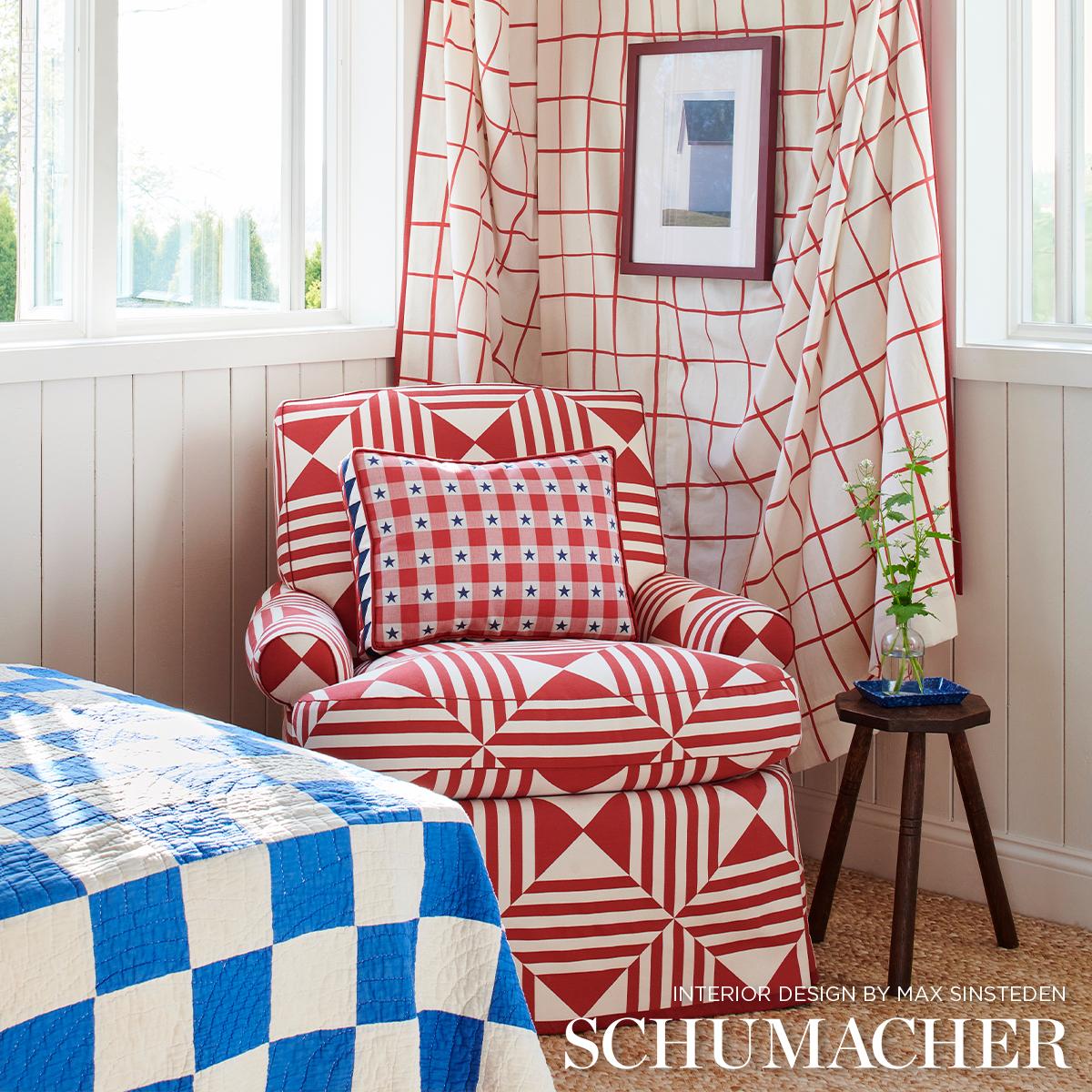 Schumacher Americana Quilted Diamond Tape