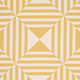Schumacher Square In A Square Yellow Fabric