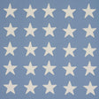 Schumacher Starfield Appliqué Sky Fabric