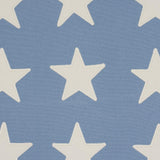Schumacher Starfield Appliqué Sky Fabric