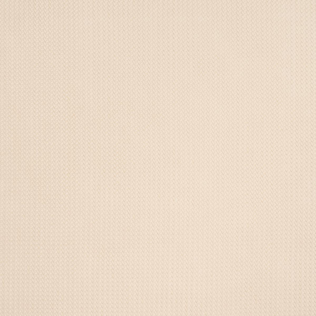 Schumacher Vegan Leather Rattan Indoor/Outdoor Cream Fabric